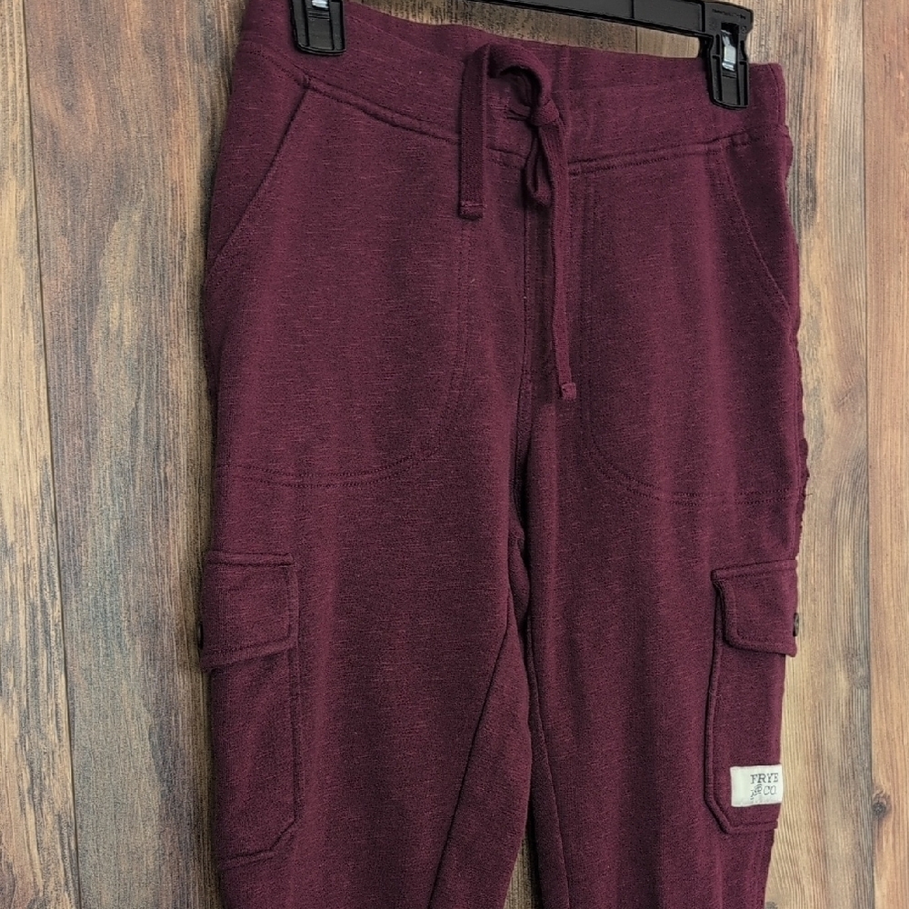 Frye & Co Maroon Sweatpants Comfortable Joggers XS